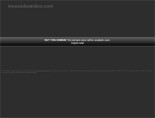 Tablet Screenshot of messadoandco.com